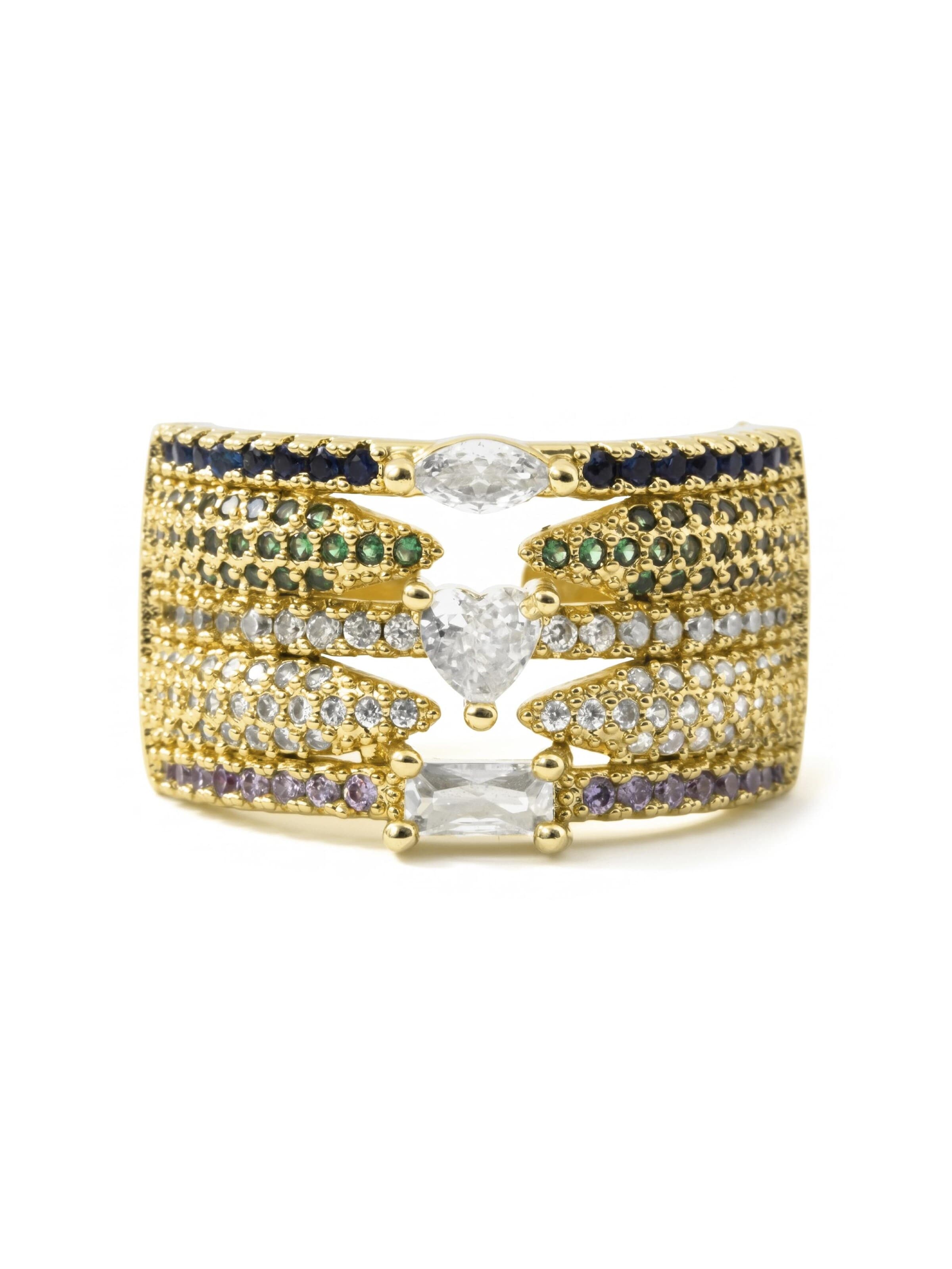 Anello 'Thihsak' di Luxenter in oro: frontale