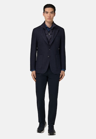 Boggi Milano Regular fit Colbert in Blauw