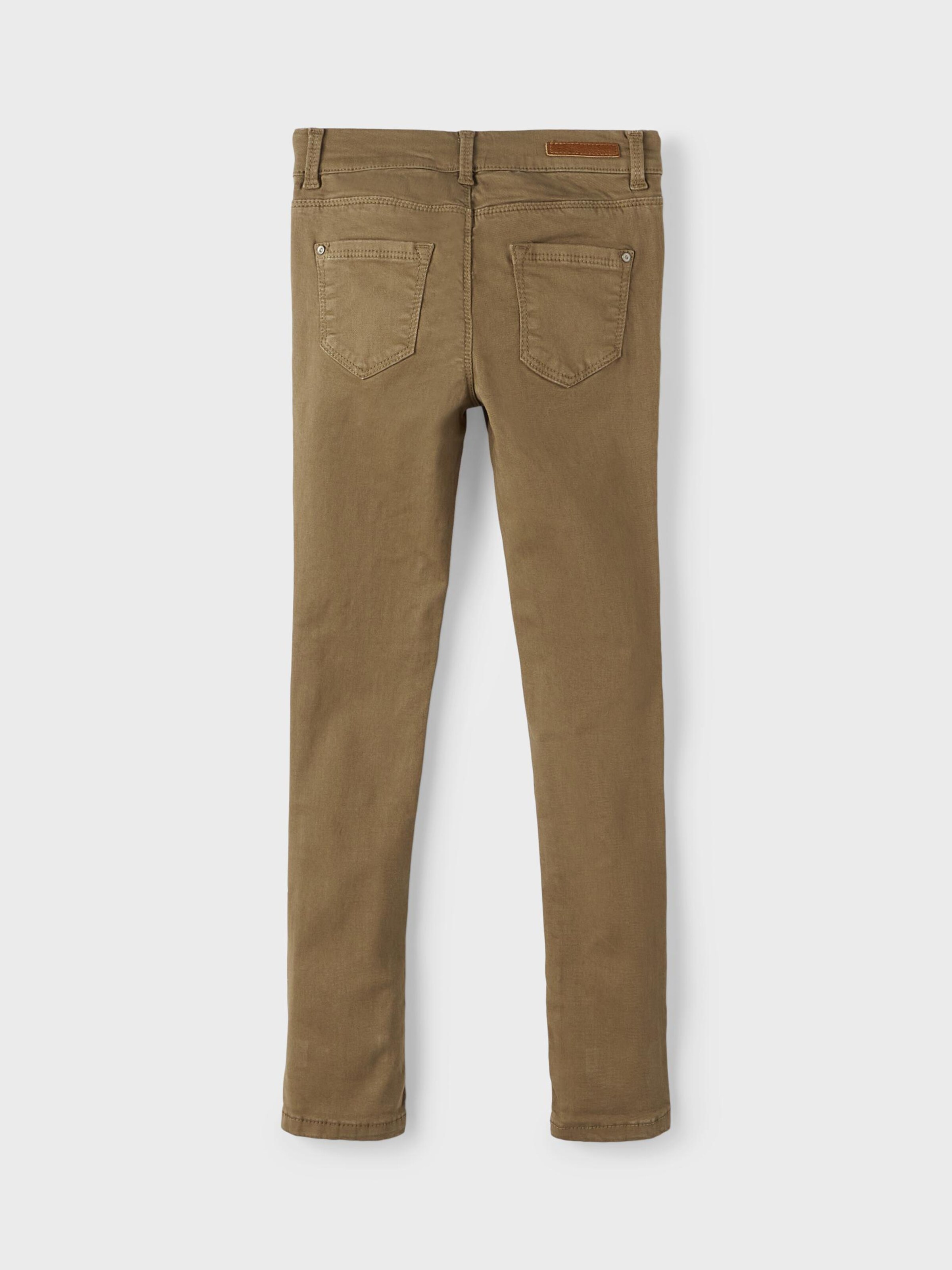Kinder Teens (Gr. 140-176) NAME IT Jeans 'Polly' in Taupe - FK51341