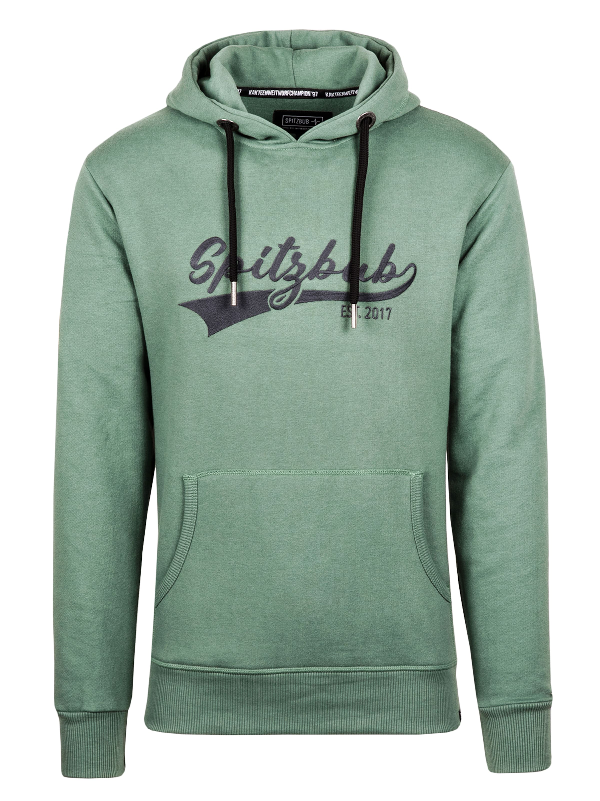 SPITZBUB Sweatshirt in Grün: Vorderseite