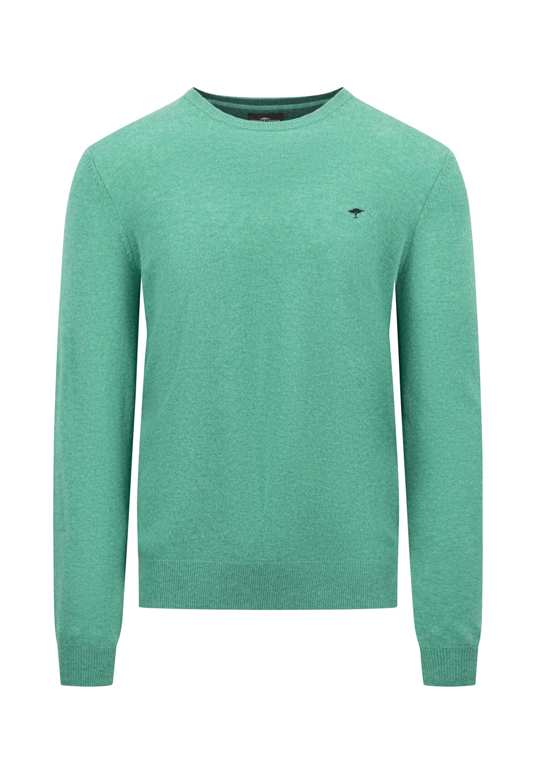 FYNCH-HATTON Pullover in Grün: Vorderseite