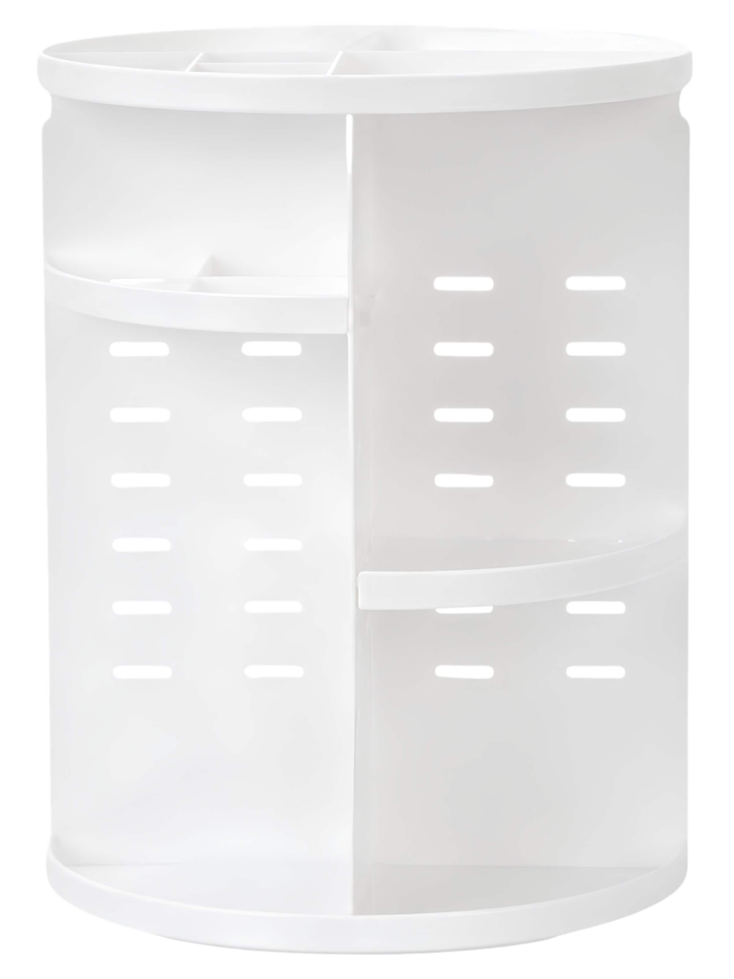 UNIQ Beauty Sieraden-bewaring 'UNIQ 360 degree rotating organiser - White' in Wit: voorkant