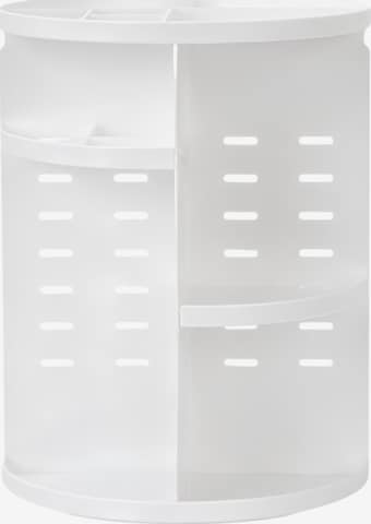 UNIQ Beauty Jewelry storage 'UNIQ 360 degree rotating organiser - White' in White: front