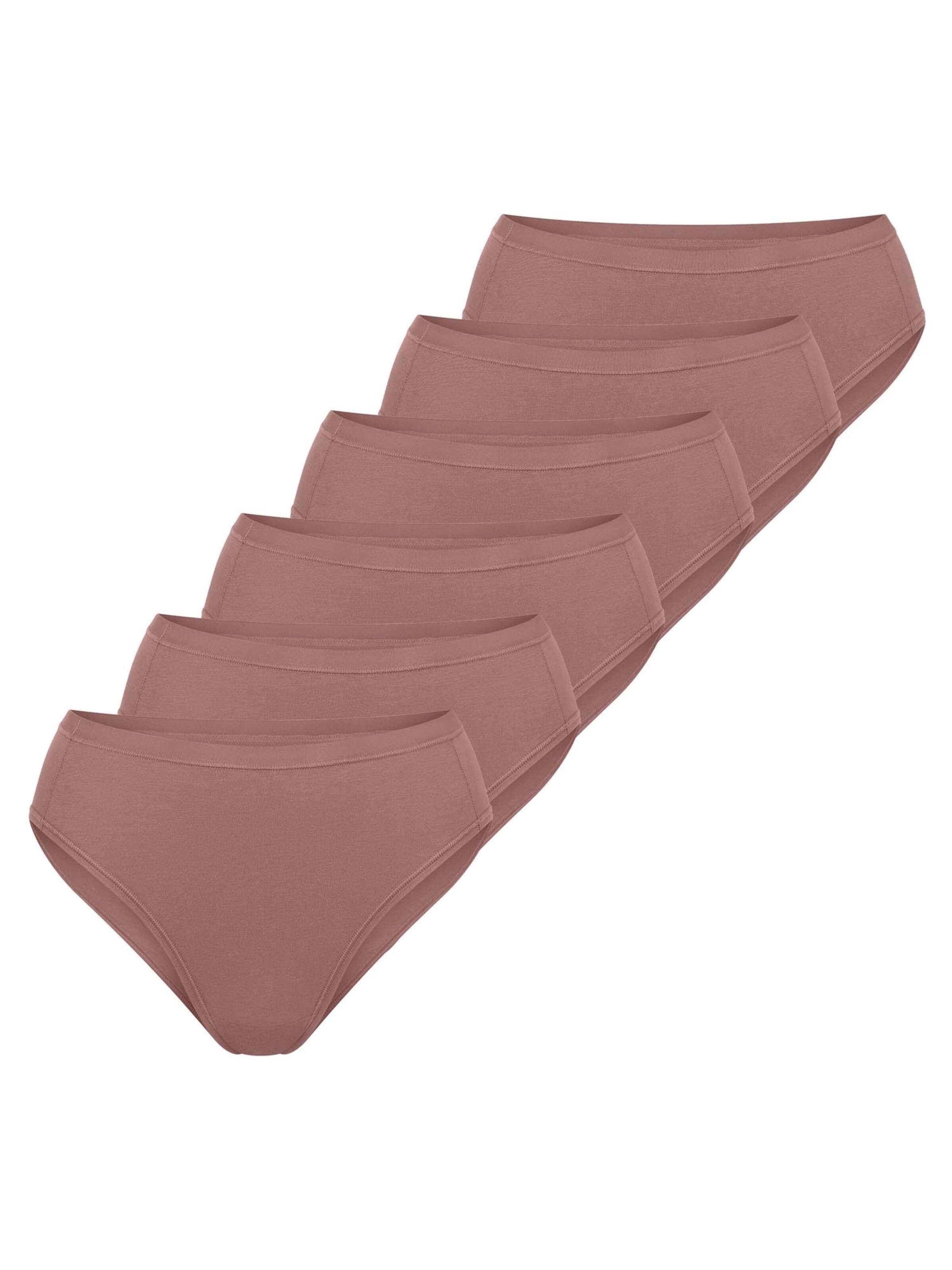 SLOGGI Slip 'GO Daily Cotton' in Brown: front