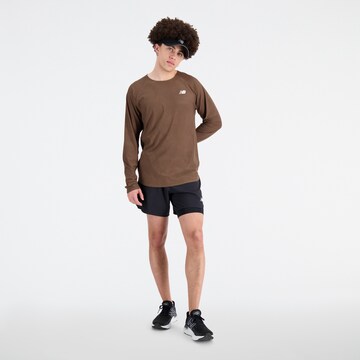 new balance Performance Shirt 'Q Speed' in Brown