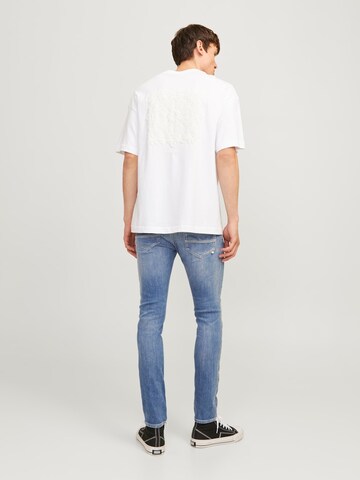 JACK & JONES - Slimfit Vaquero 'Glenn Fox' en azul