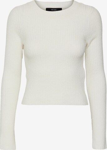 VERO MODA Pullover 'Britany' i hvid: forside