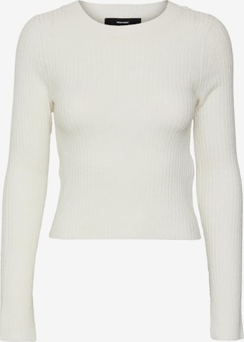 VERO MODA Pullover 'Britany' i hvid: forside