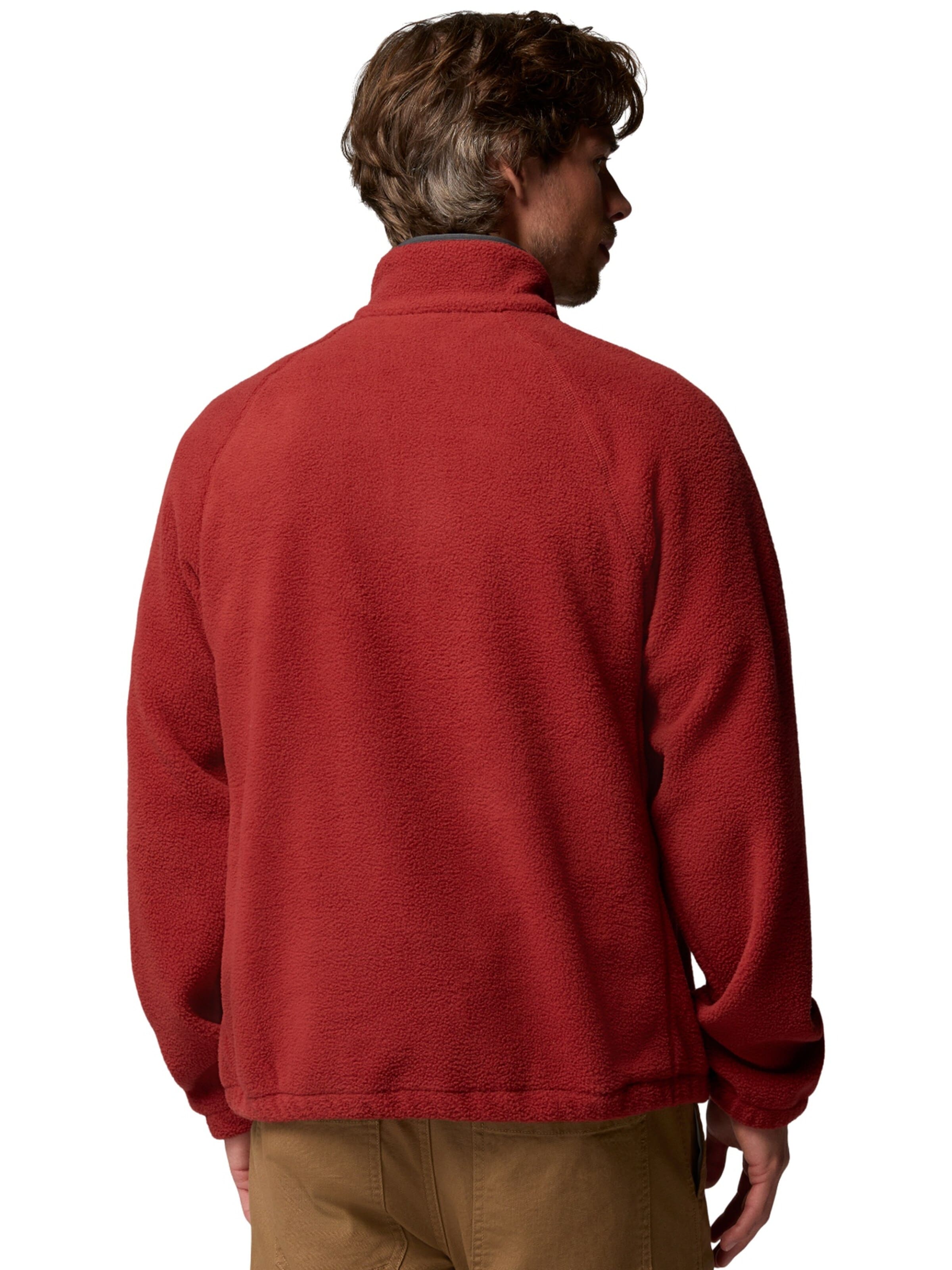 COLUMBIA Fleece jas 'Columbia Timber Crest Full Zip Fleece' in Rood