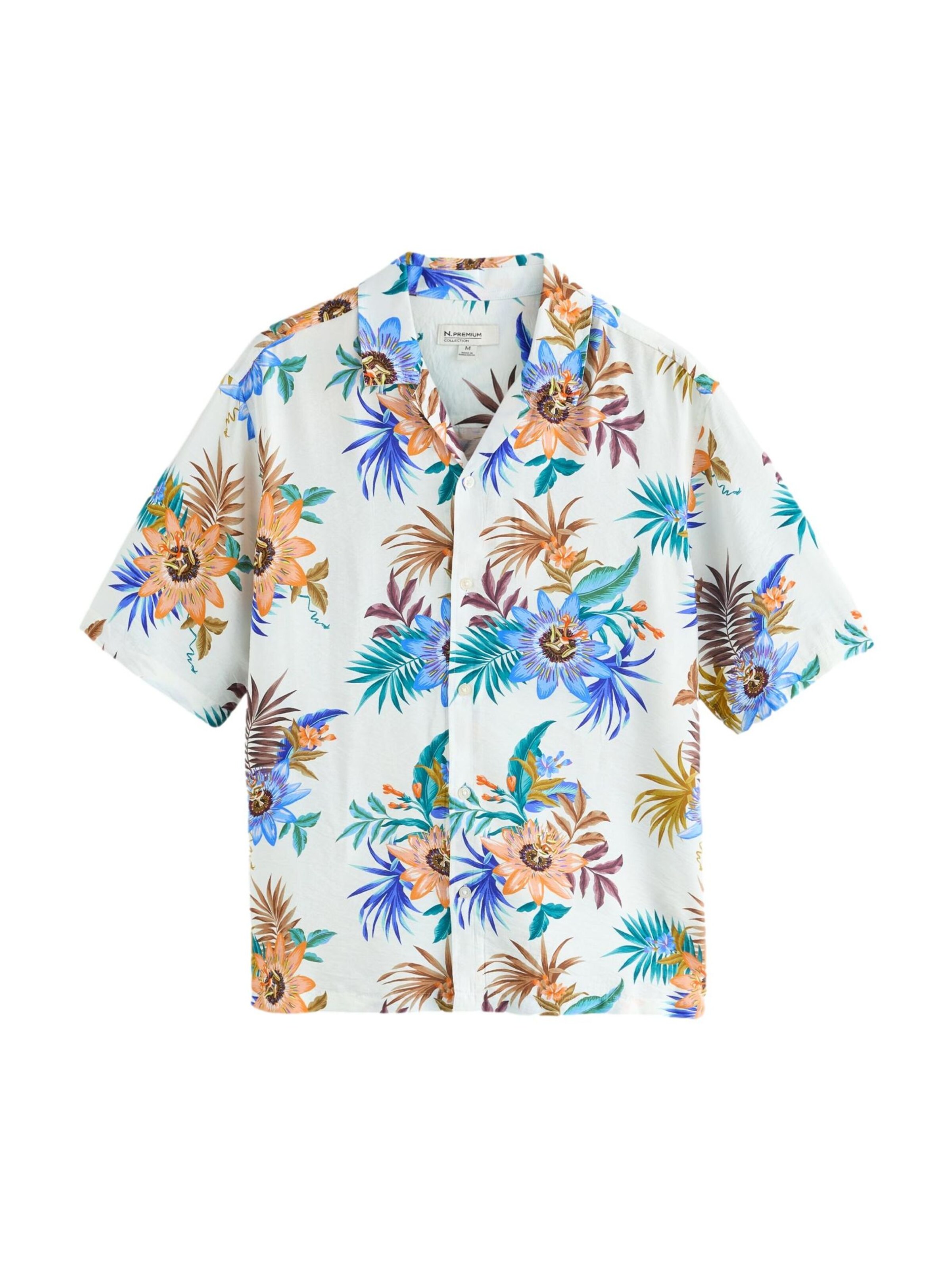 Next Regular Fit Hemd in Weiß: Vorderseite