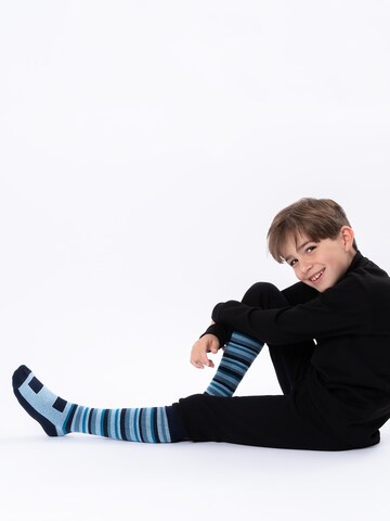 Occulto Athletic Socks 'Mondi' in Blue: front