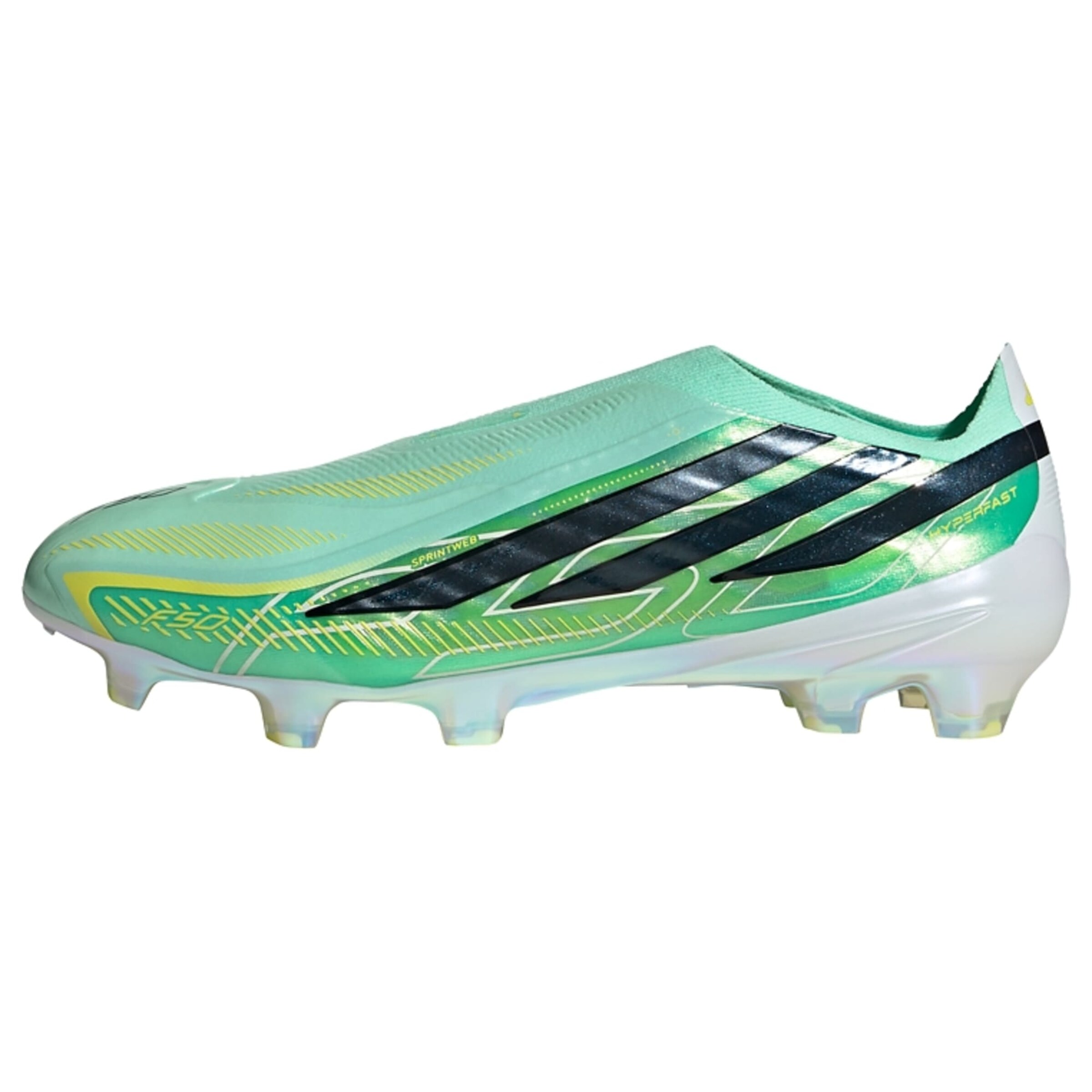ADIDAS PERFORMANCEKopačke 'F50 Hyperfast Elite' - zelena boja
