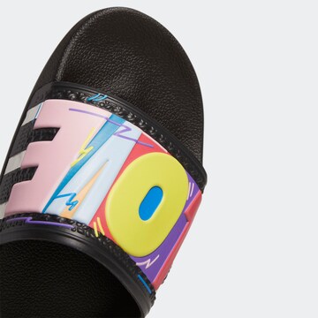 ADIDAS ORIGINALS Beach & Pool Shoes 'Pride' in Black