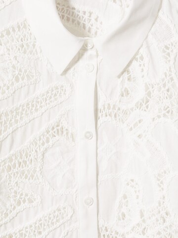 MANGO Блуза в бяло