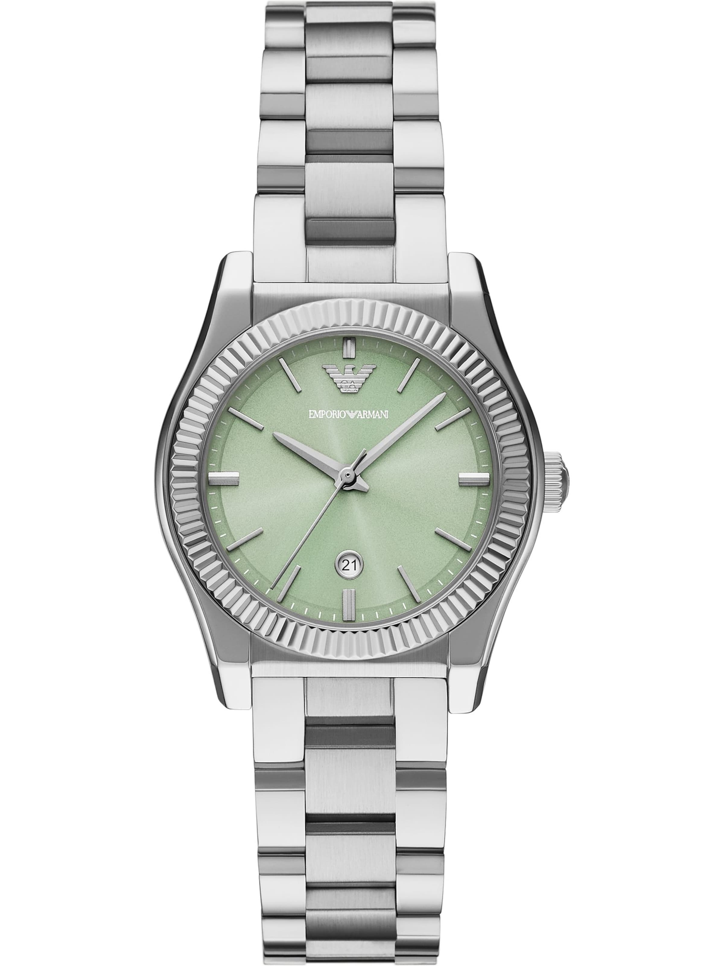 Emporio Armani Analog Watch in Green: front