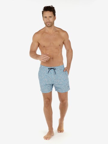 HOM Badeshorts 'Ausmane' in Blau