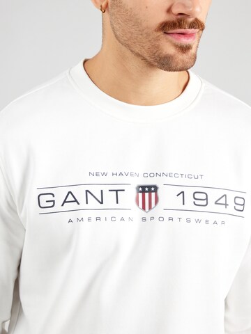 GANT Sweatshirt in Weiß