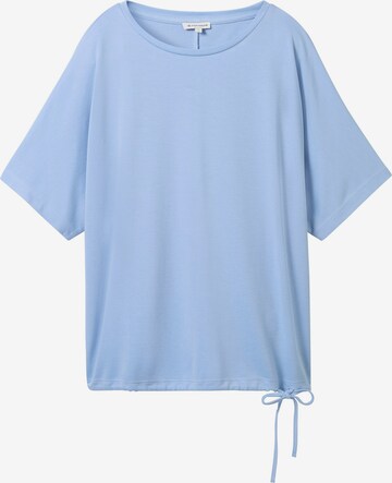 T-shirt TOM TAILOR en bleu : devant