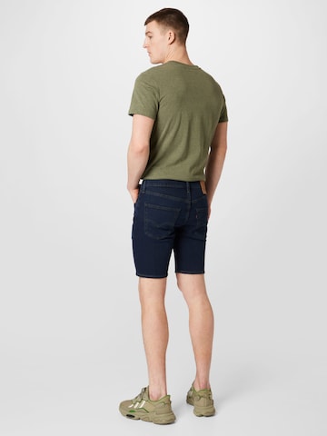 LEVI'S ® Slimfit Shorts '412™ Slim' in Blau