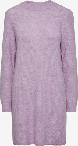 PIECES Knitted dress 'ELLEN ' in Purple: front