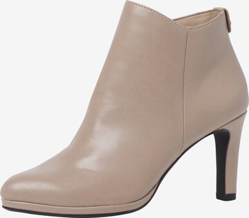 TAMARIS Booties in Grey: front