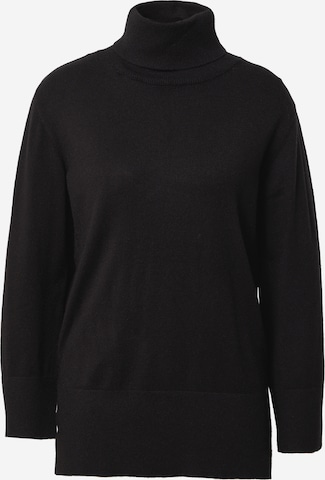 ICHI Sweater 'KAVA' in Black: front
