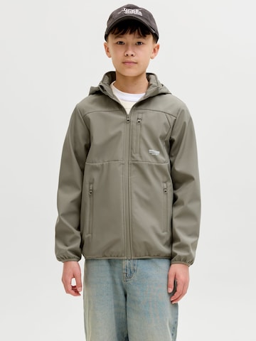 Jack & Jones Junior Between-Season Jacket 'JJTheo' in Green: front