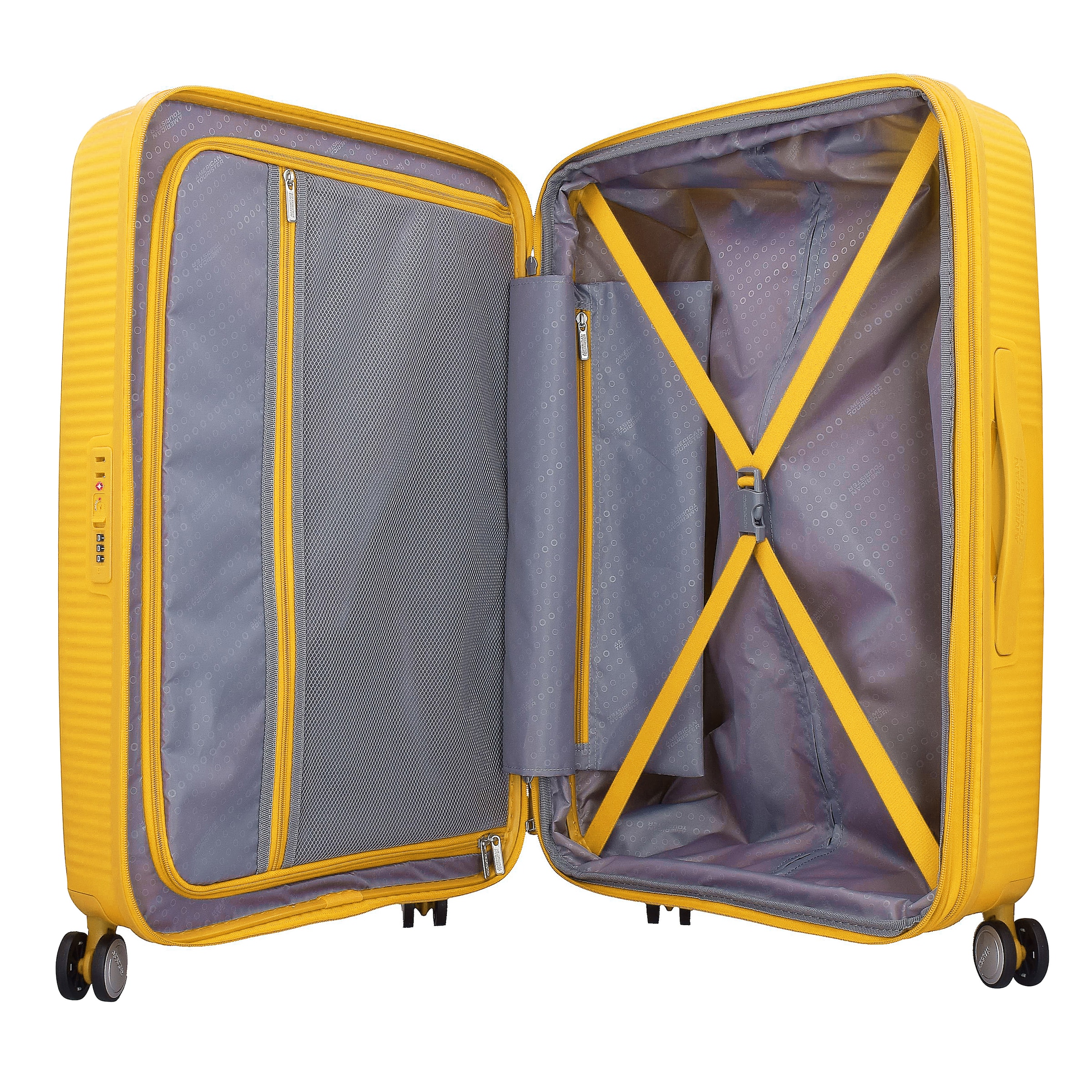 American Tourister Trolley in Yellow