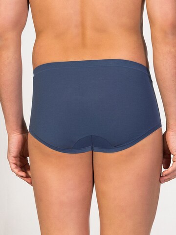 zd ZERO DEFECTS Slip 'Senior Fly Front Brief' in Blau