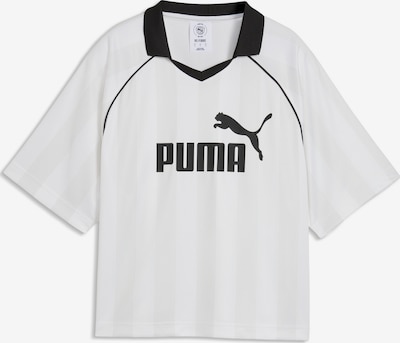 Sportiniai marškinėliai 'ESS' iš PUMA, spalva – šviesiai pilka / juoda / balta, Prekių apžvalga