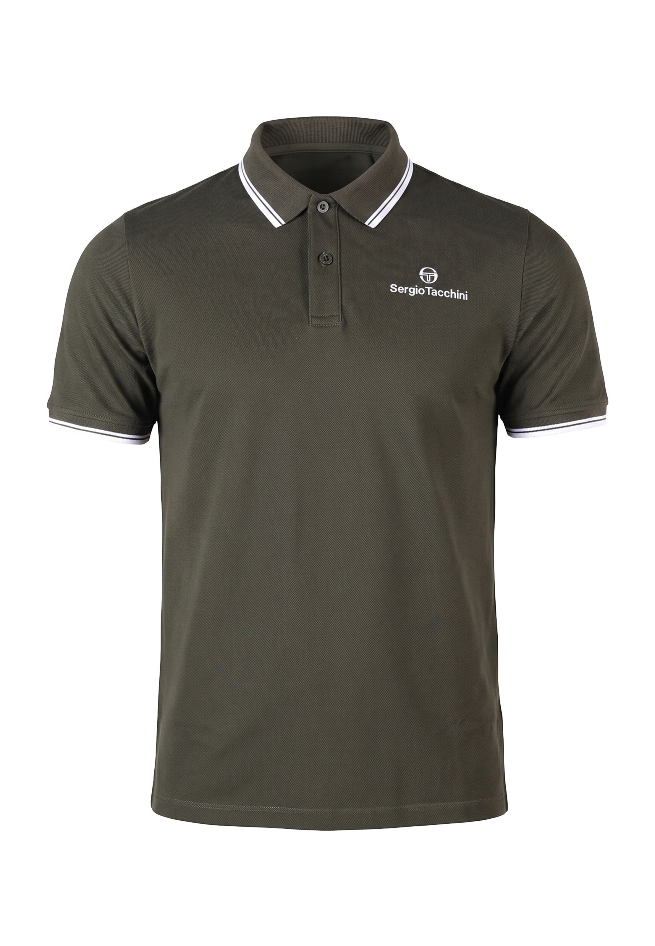Sergio Tacchini Футболка 'Reed 025 Co' в Зеленый: спереди