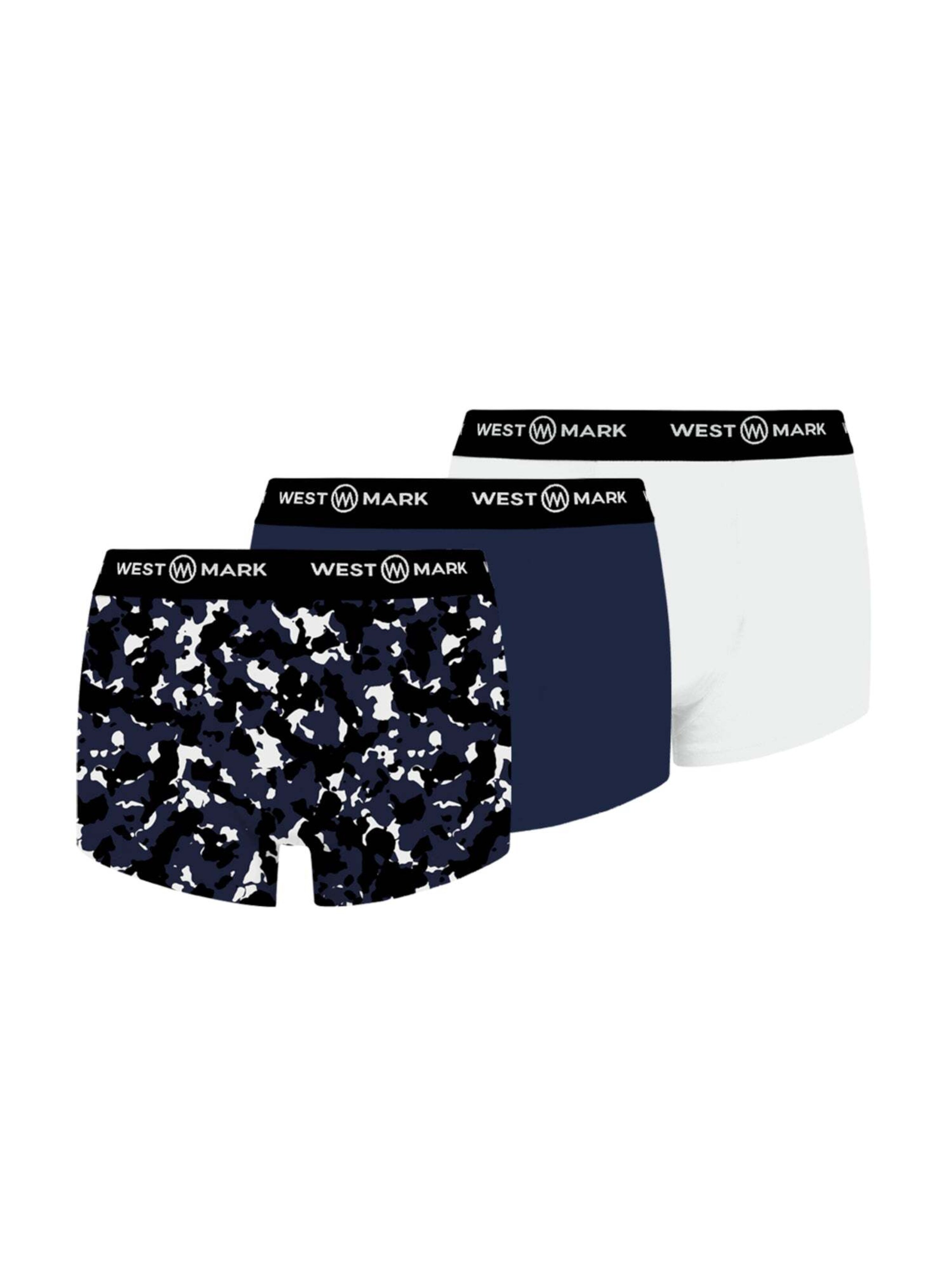 Boxer 'Oscar' di WESTMARK LONDON in blu: frontale