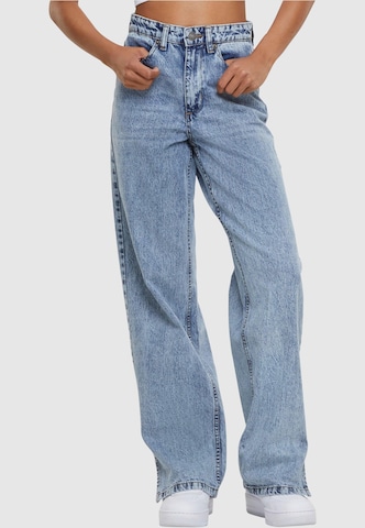 Urban Classics Loosefit Jeans i blå: framsida