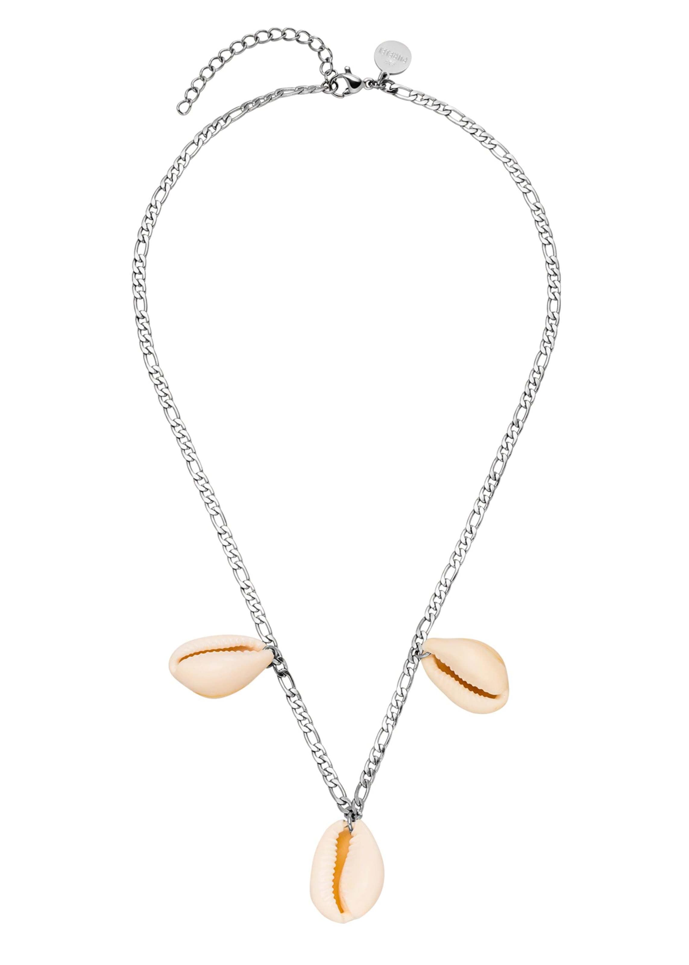 PURELEI Kette 'Seashell' in Silber: Vorderseite