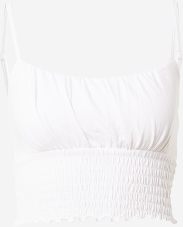 HOLLISTER Top in White: front
