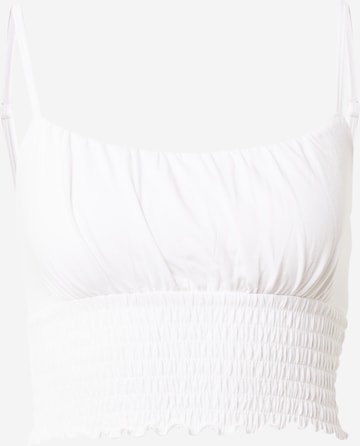 HOLLISTER - Top en blanco: frente