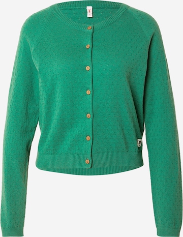 Cardigan 'Sweet' Blutsgeschwister en vert : devant