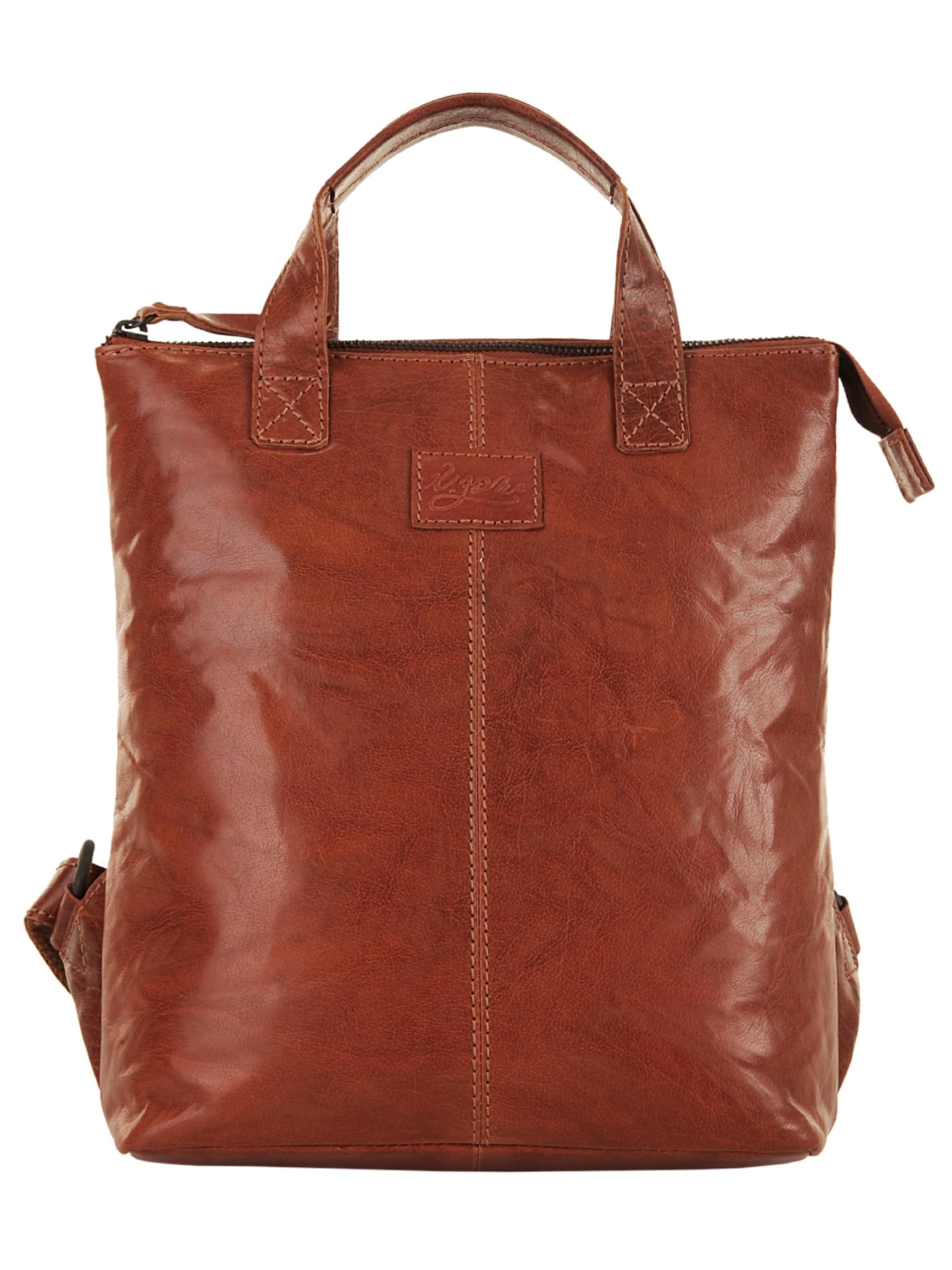 X-ZONE Backpack in Brown: front