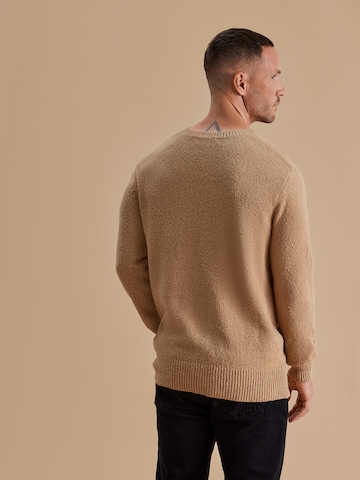 Regular fit Pullover 'Laurenz' di DAN FOX APPAREL in beige