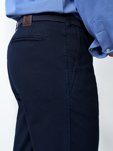 Regular Pantalon chino MEYER en bleu