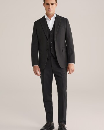 WE Fashion Slim fit Trousers with creases in Green