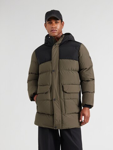 Veste fonctionnelle 'Justin' 19V69 ITALIA en vert : devant