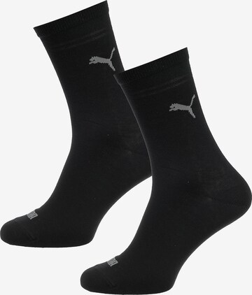 Chaussettes PUMA en noir : devant