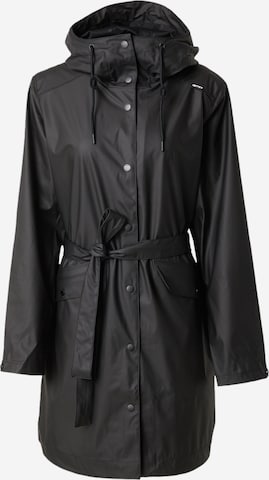 Manteau fonctionnel aim'n en noir : devant