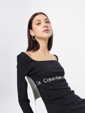 Calvin Klein Jeans - Vestido 'MILANO' en negro
