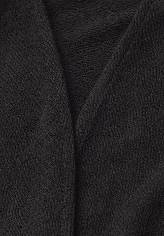 STREET ONE Knit Cardigan in Black
