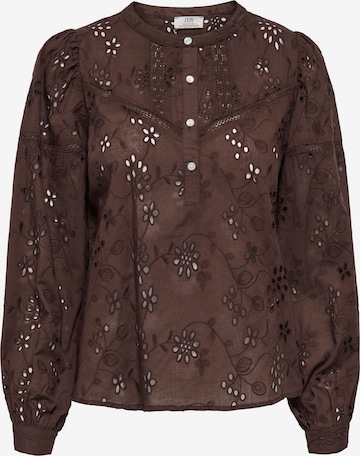JDY Bluse 'JDYMILLE' i brun: forside