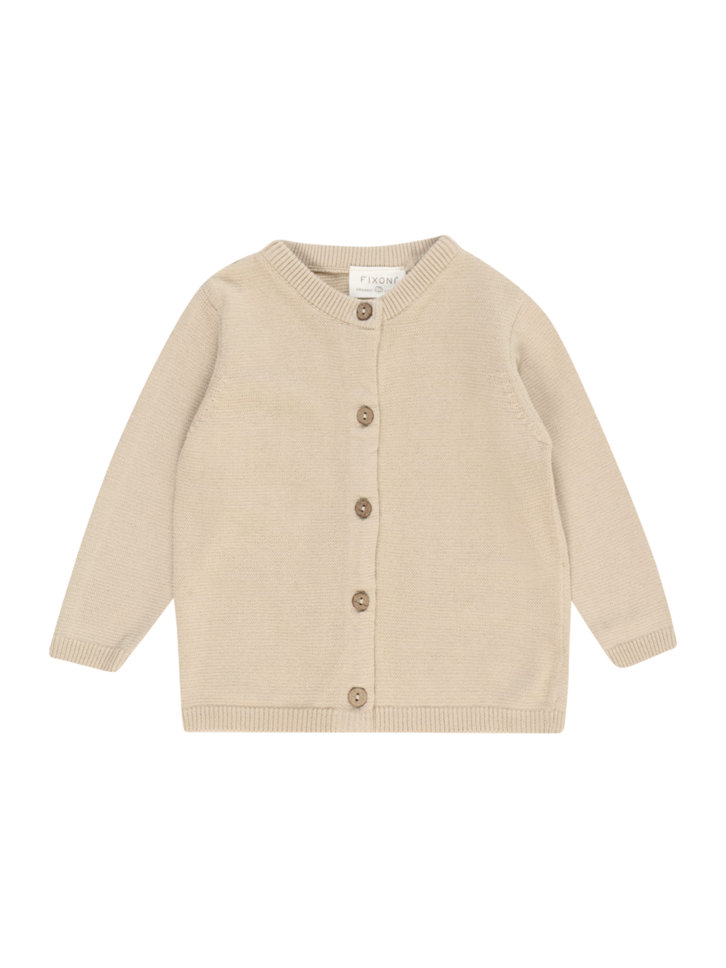 Cardigan Fixoni en beige : devant