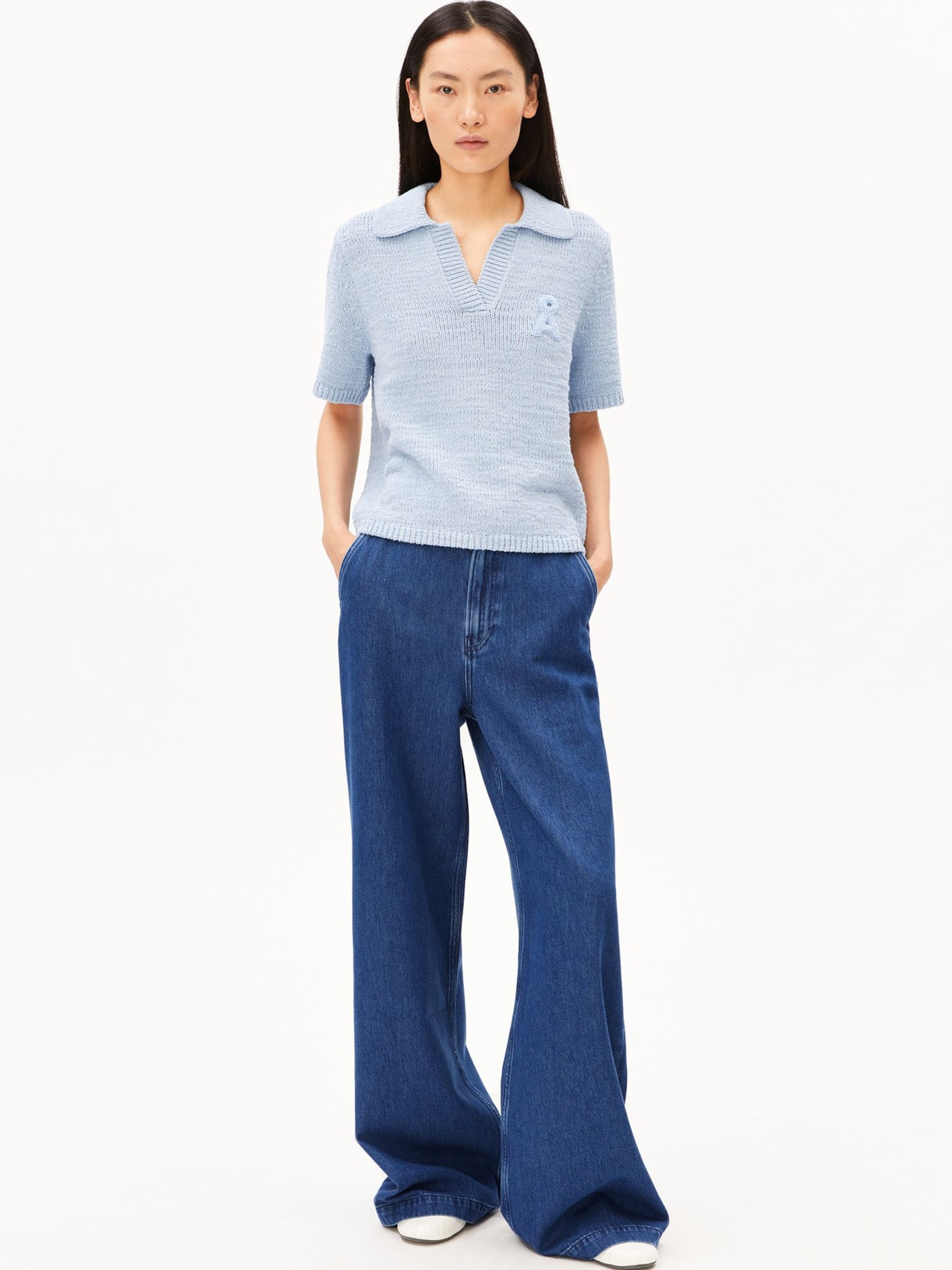 ARMEDANGELS Shirt in Blauw