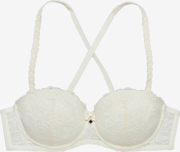 LASCANA Balconette Bra in White